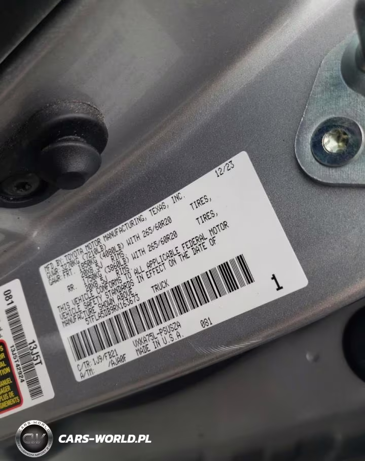 2024 Toyota Tundra VIN:5TFLA5DB9RX163673 - 12
