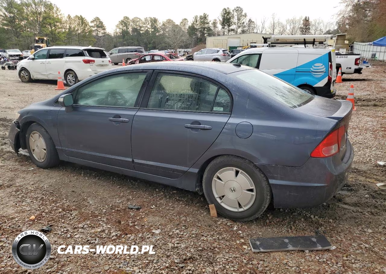 2008 Honda Civic Hybrid VIN:JHMFA36298S028072 - 2
