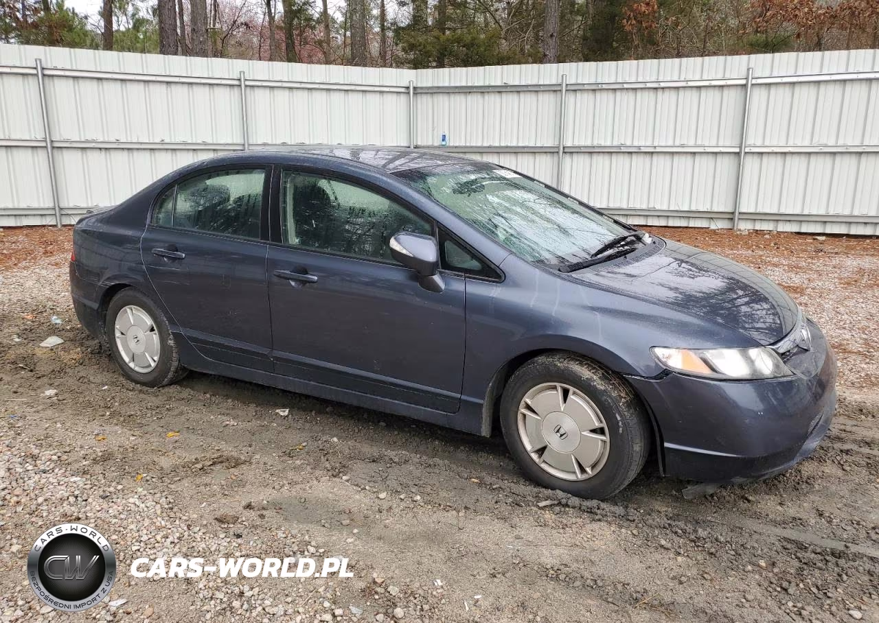 2008 Honda Civic Hybrid VIN:JHMFA36298S028072 - 4