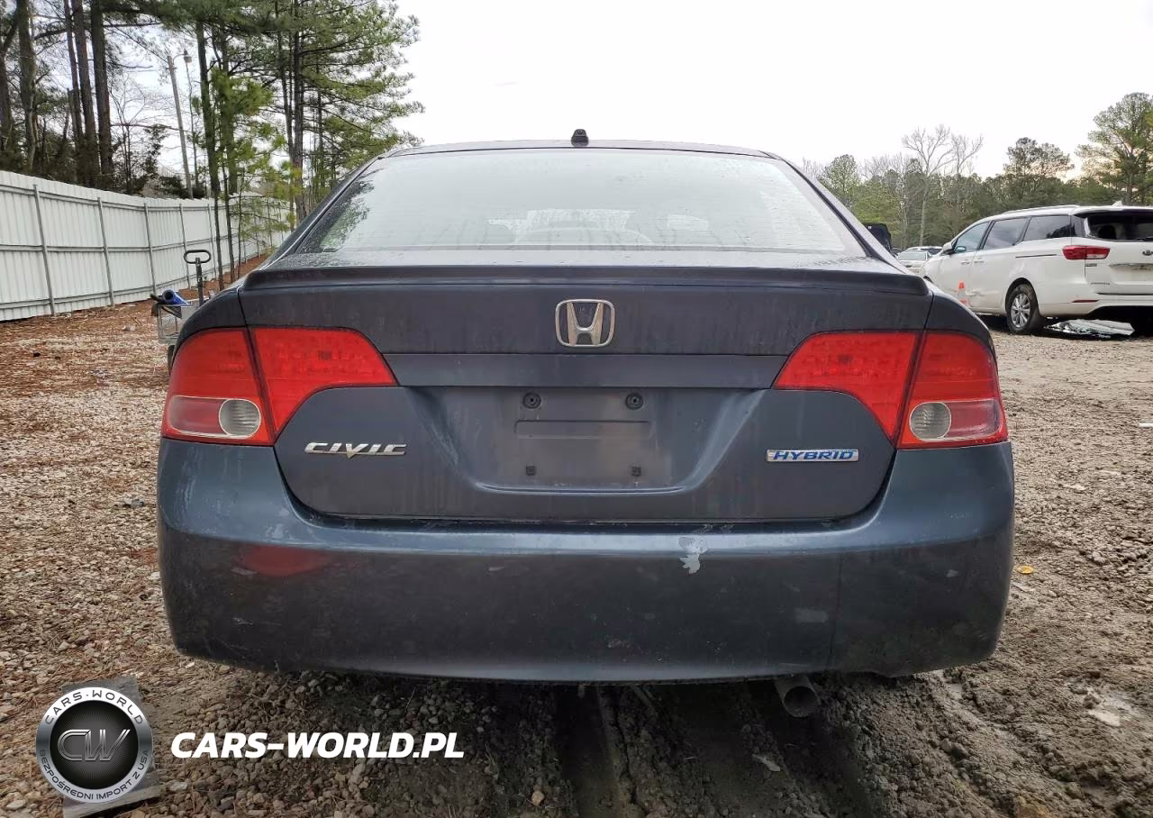 2008 Honda Civic Hybrid VIN:JHMFA36298S028072 - 6