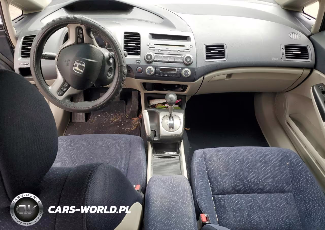2008 Honda Civic Hybrid VIN:JHMFA36298S028072 - 8
