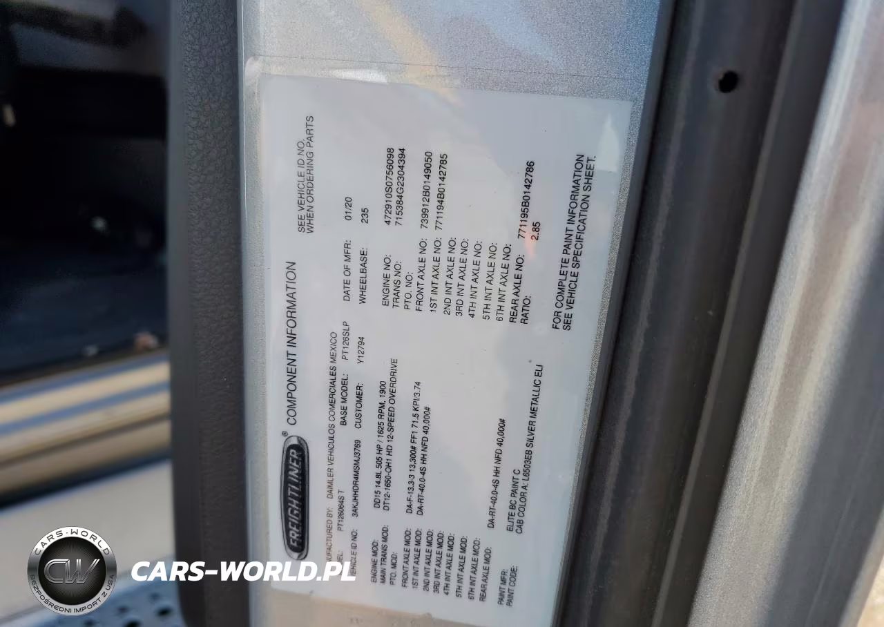 2021 Freightliner Cascadia 126 Semi Truck VIN:3AKJHHDR4MSMJ3769 - 10