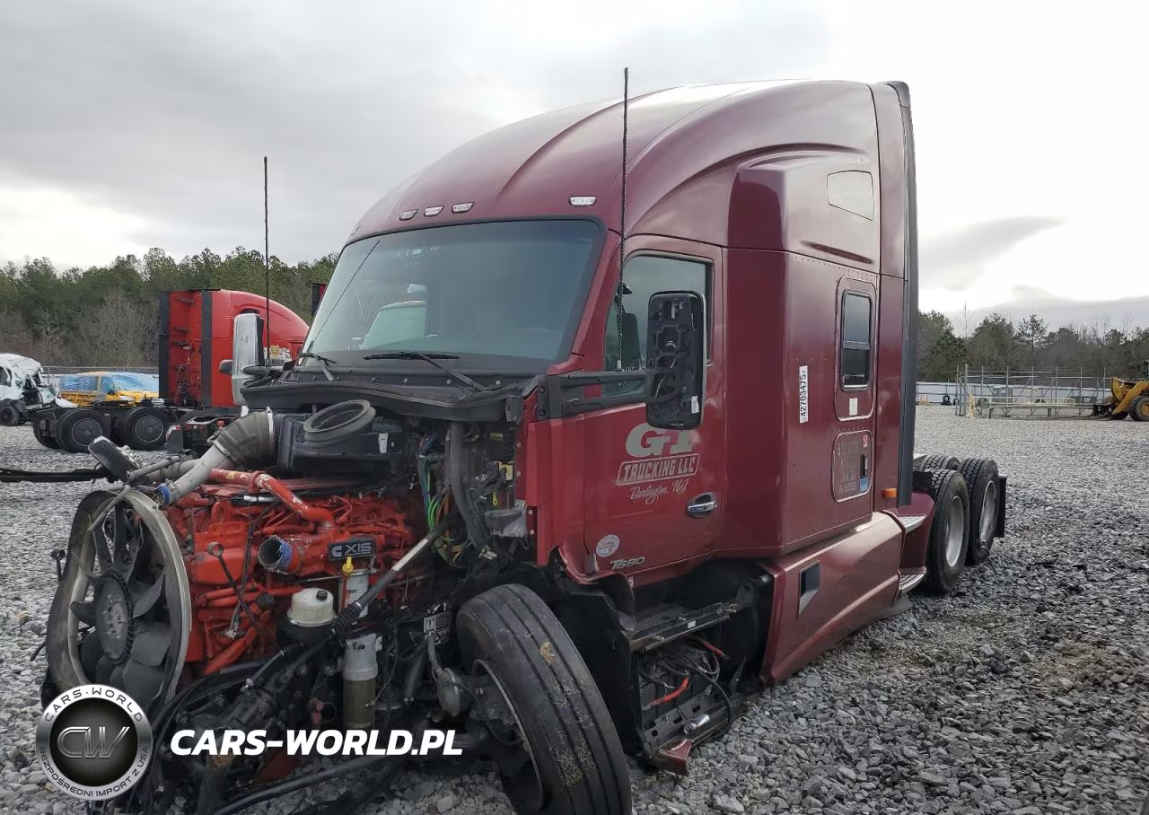 2020 Kenworth T680 Semi Truck VIN:1XKYD49X2LJ376958 - 2