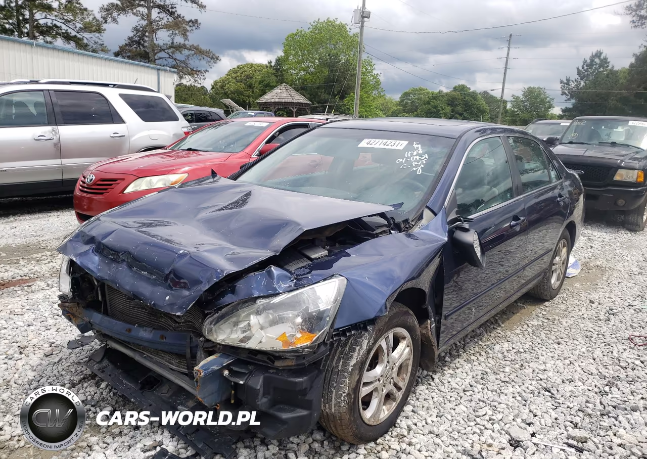 2007 Honda Accord Ex VIN:1HGCM56717A175091 - 2