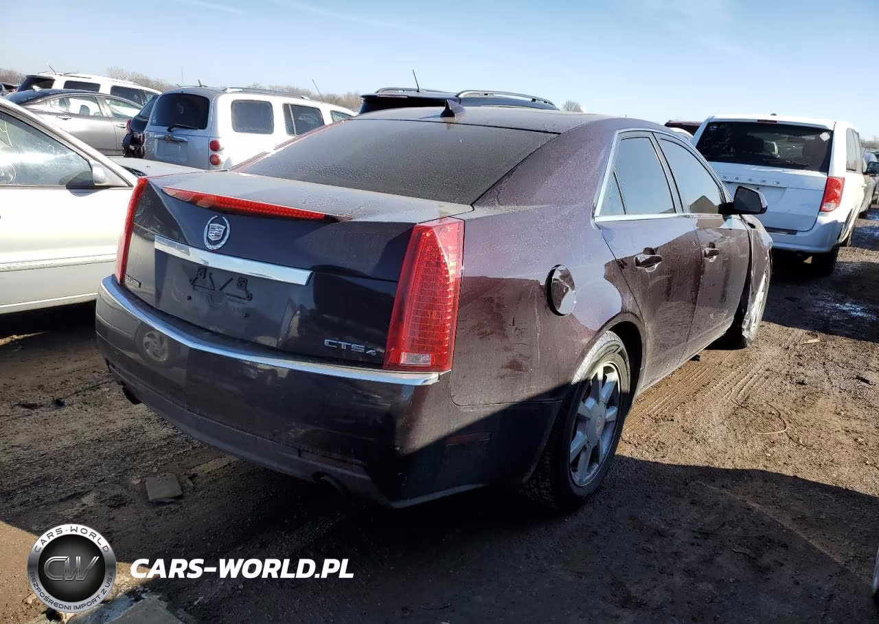 2009 Cadillac Cts Hi Feature V6 VIN:1G6DS57V190101462 - 3