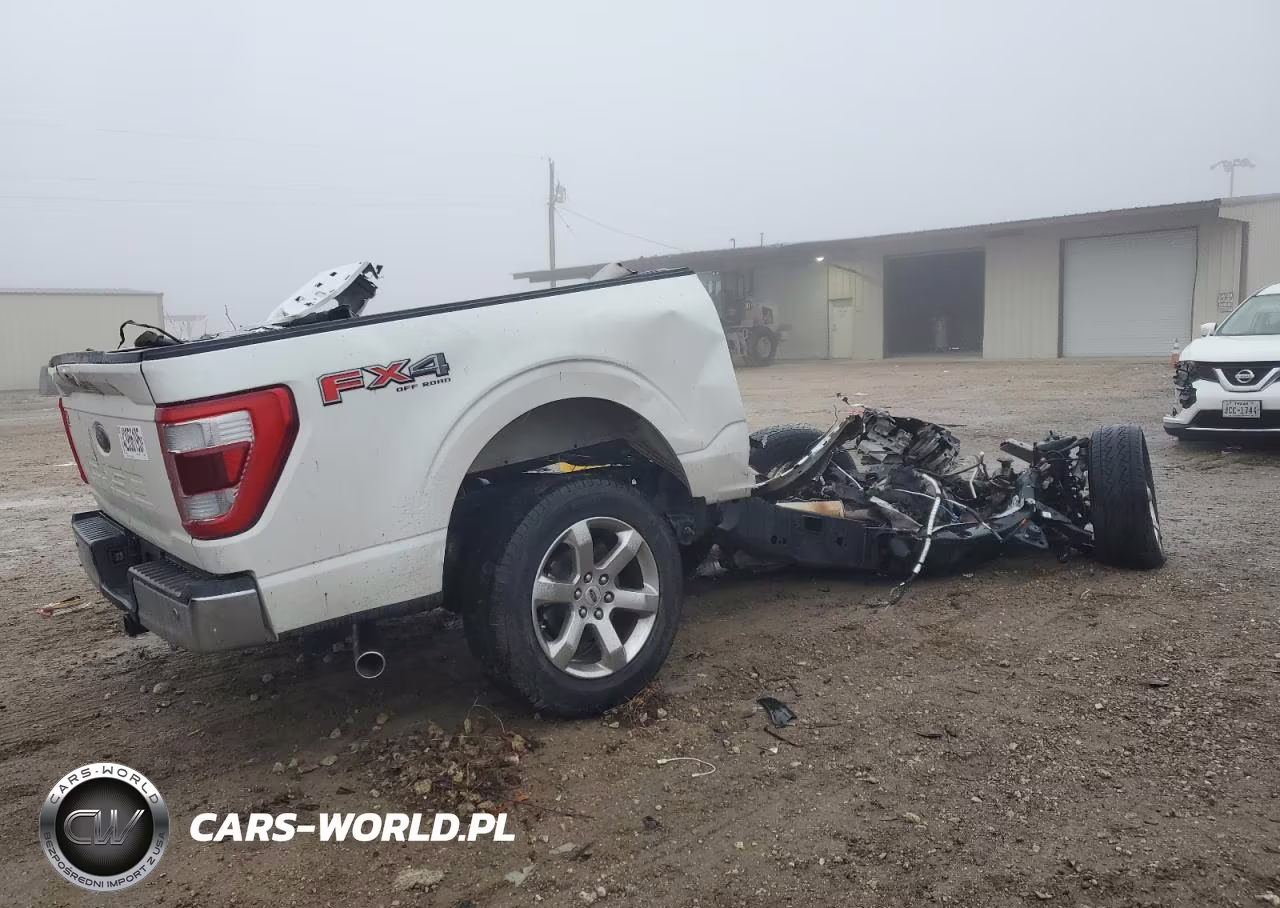 2022 Ford F150 Supercrew VIN:1FTFW1E58NFC44485 - 3