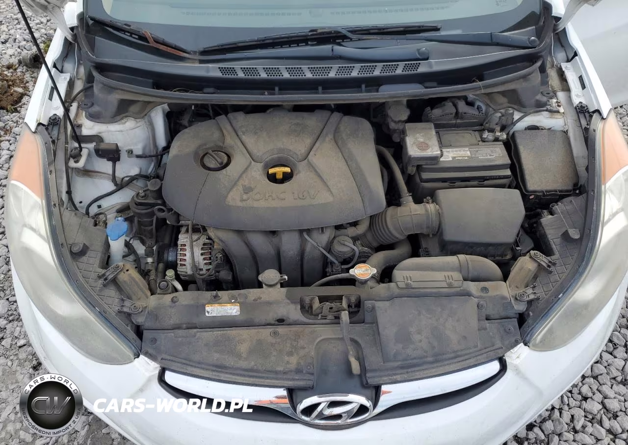 2013 Hyundai Elantra Gls VIN:5NPDH4AE6DH172151 - 11