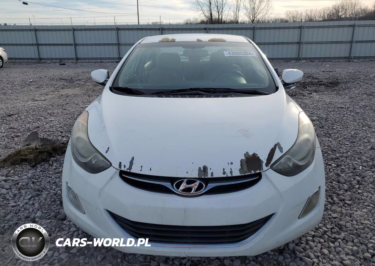 2013 Hyundai Elantra Gls VIN:5NPDH4AE6DH172151 - 5