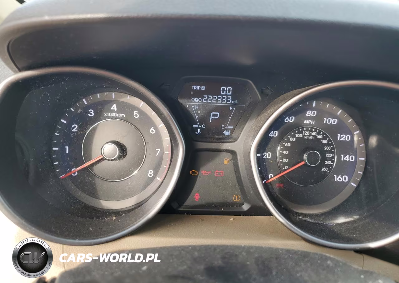 2013 Hyundai Elantra Gls VIN:5NPDH4AE6DH172151 - 9