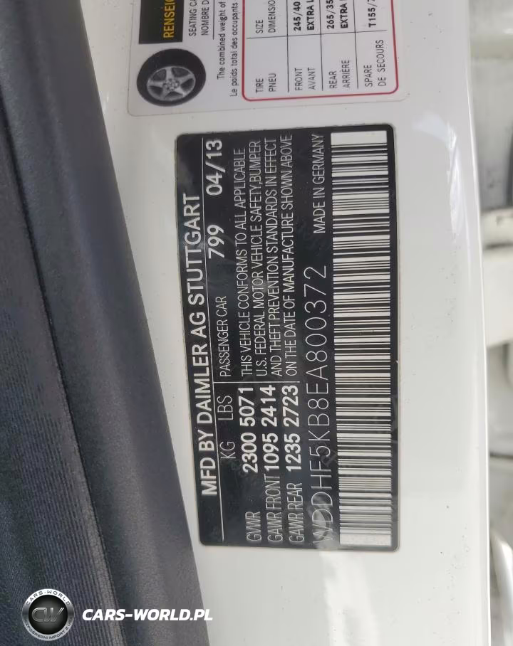 2014 Mercedes-Benz E 350 VIN:WDDHF5KB8EA800372 - 13