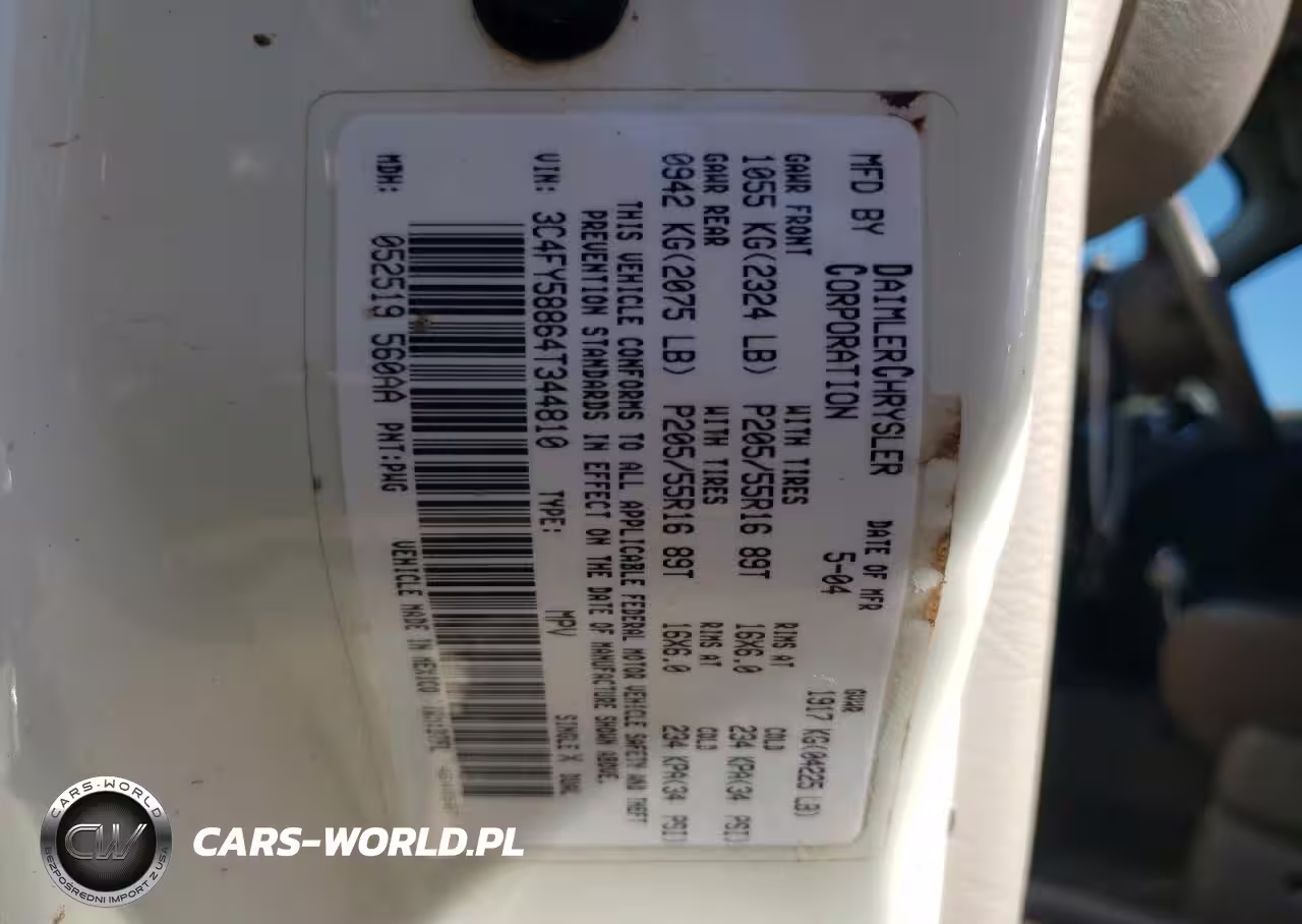 2004 Chrysler Pt Cruiser Touring VIN:3C4FY58864T344810 - 12