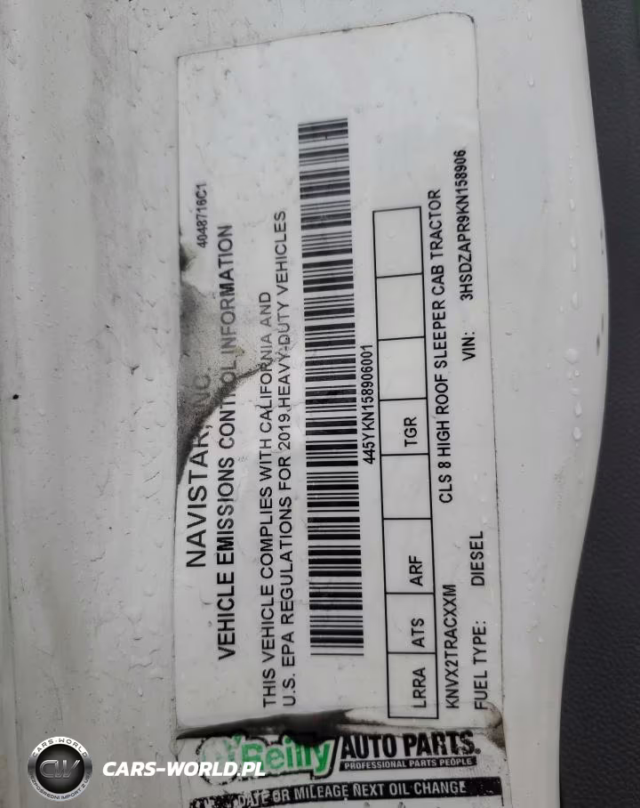 2019 International Lt625 VIN:3HSDZAPR9KN158906 - 10
