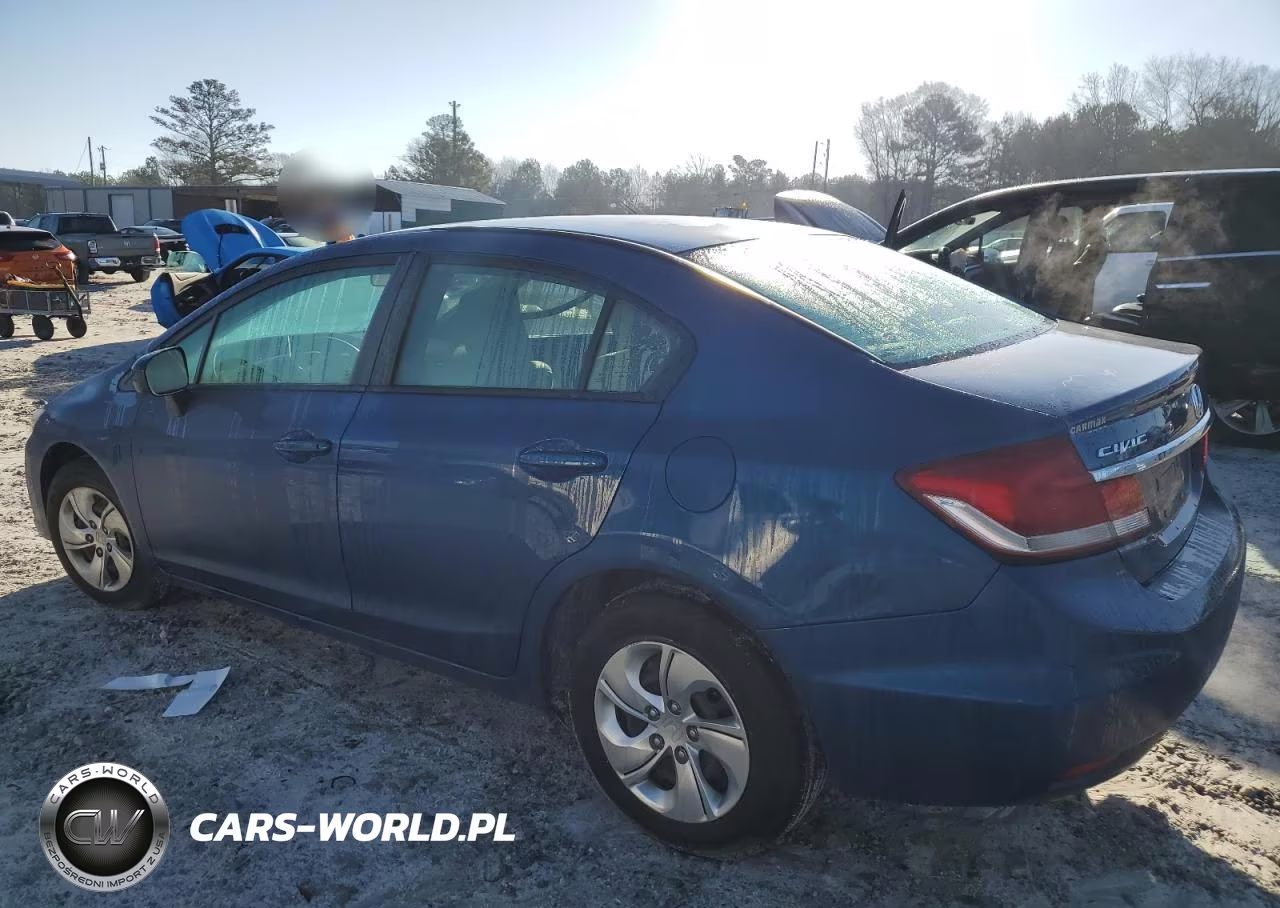 2014 Honda Civic Lx VIN:19XFB2F50EE030648 - 2