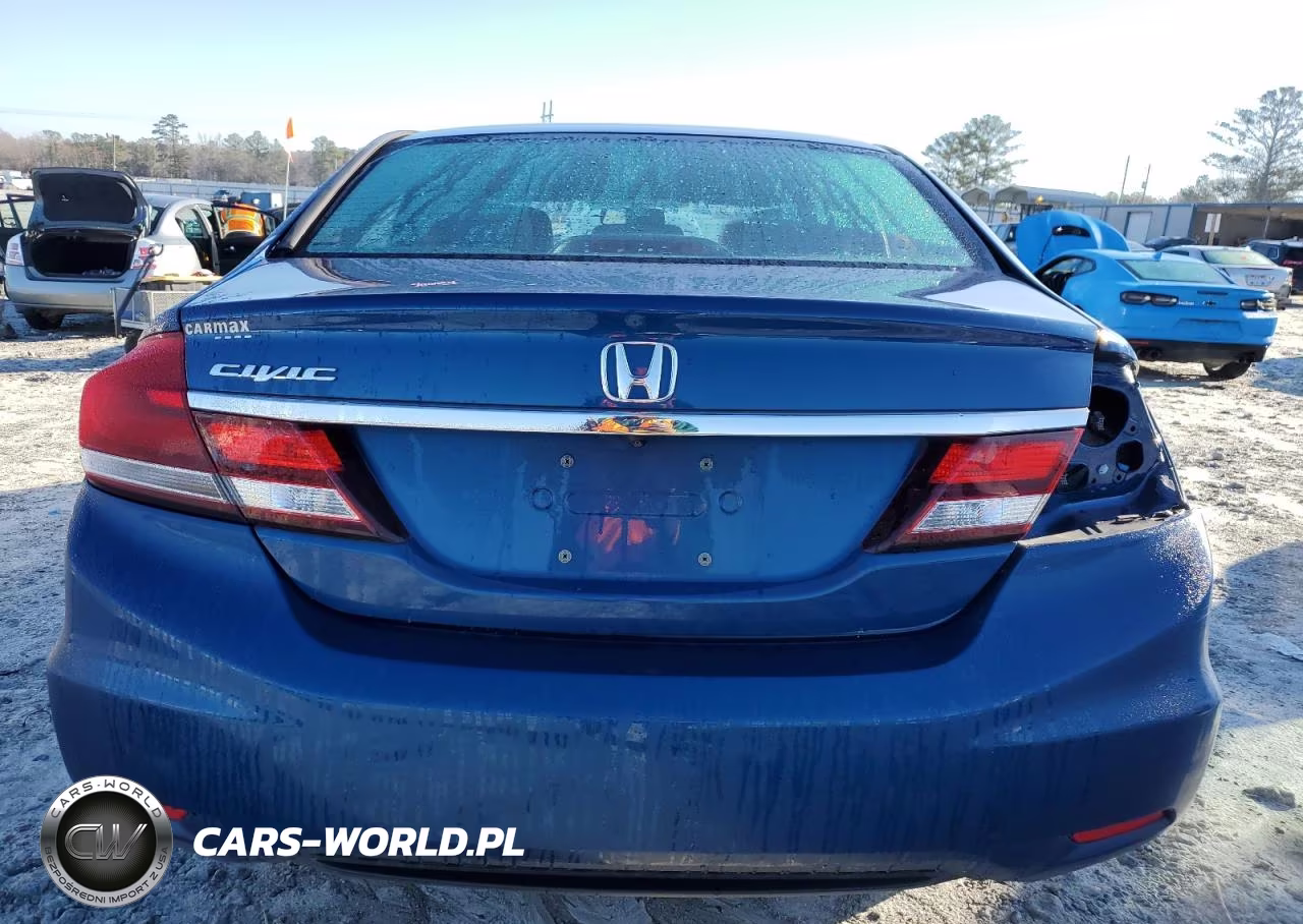 2014 Honda Civic Lx VIN:19XFB2F50EE030648 - 6