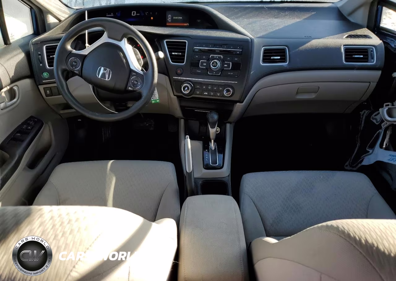 2014 Honda Civic Lx VIN:19XFB2F50EE030648 - 8