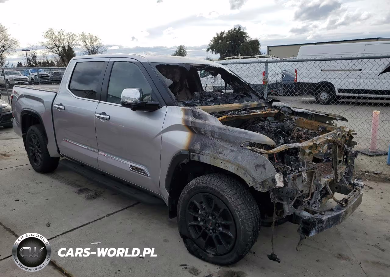 2025 Toyota Tundra Crewmax Platinum VIN:5TFMA5DB4SX268308 - 4