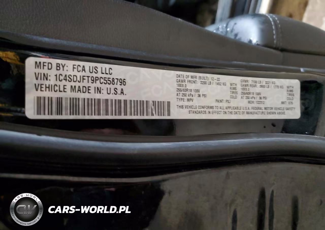 2023 Dodge Durango Pursuit VIN:1C4SDJFT9PC558796 - 13