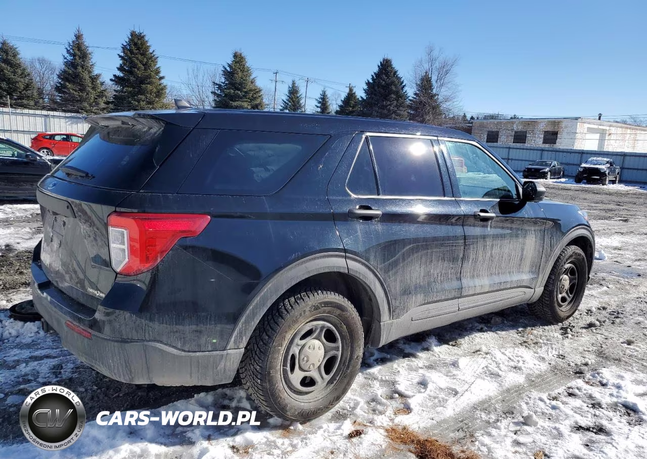 2021 Ford Explorer Police Interceptor VIN:1FM5K8AB6MGA06831 - 3