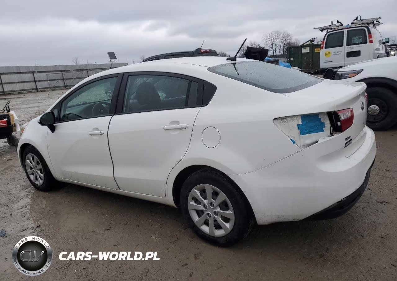 2013 Kia Rio Lx VIN:KNADM4A37D6272891 - 2