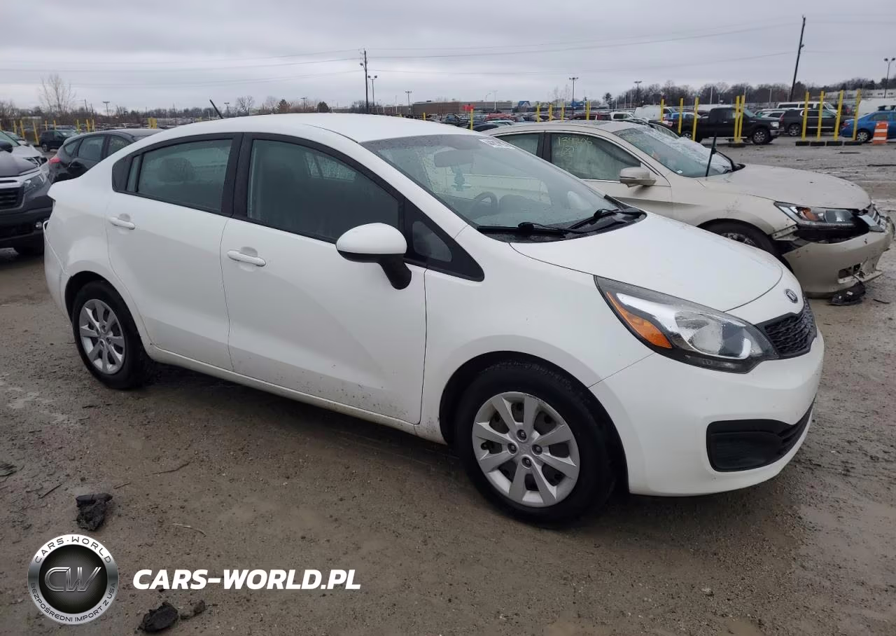2013 Kia Rio Lx VIN:KNADM4A37D6272891 - 4