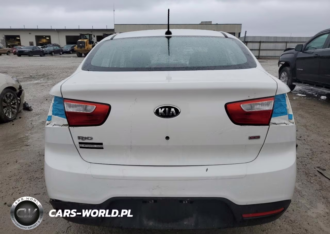 2013 Kia Rio Lx VIN:KNADM4A37D6272891 - 6