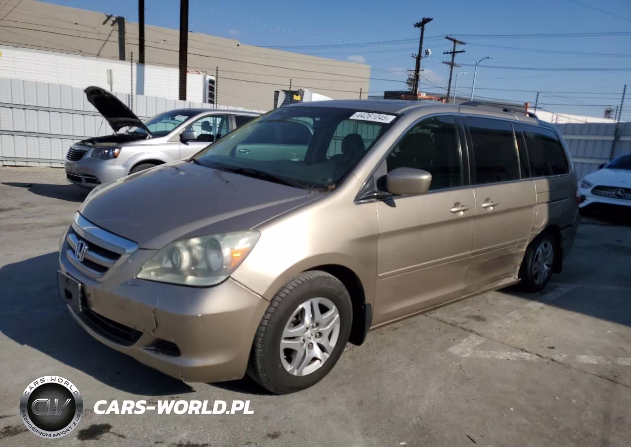2007 Honda Odyssey Exl VIN:5FNRL387X7B427313 - 1