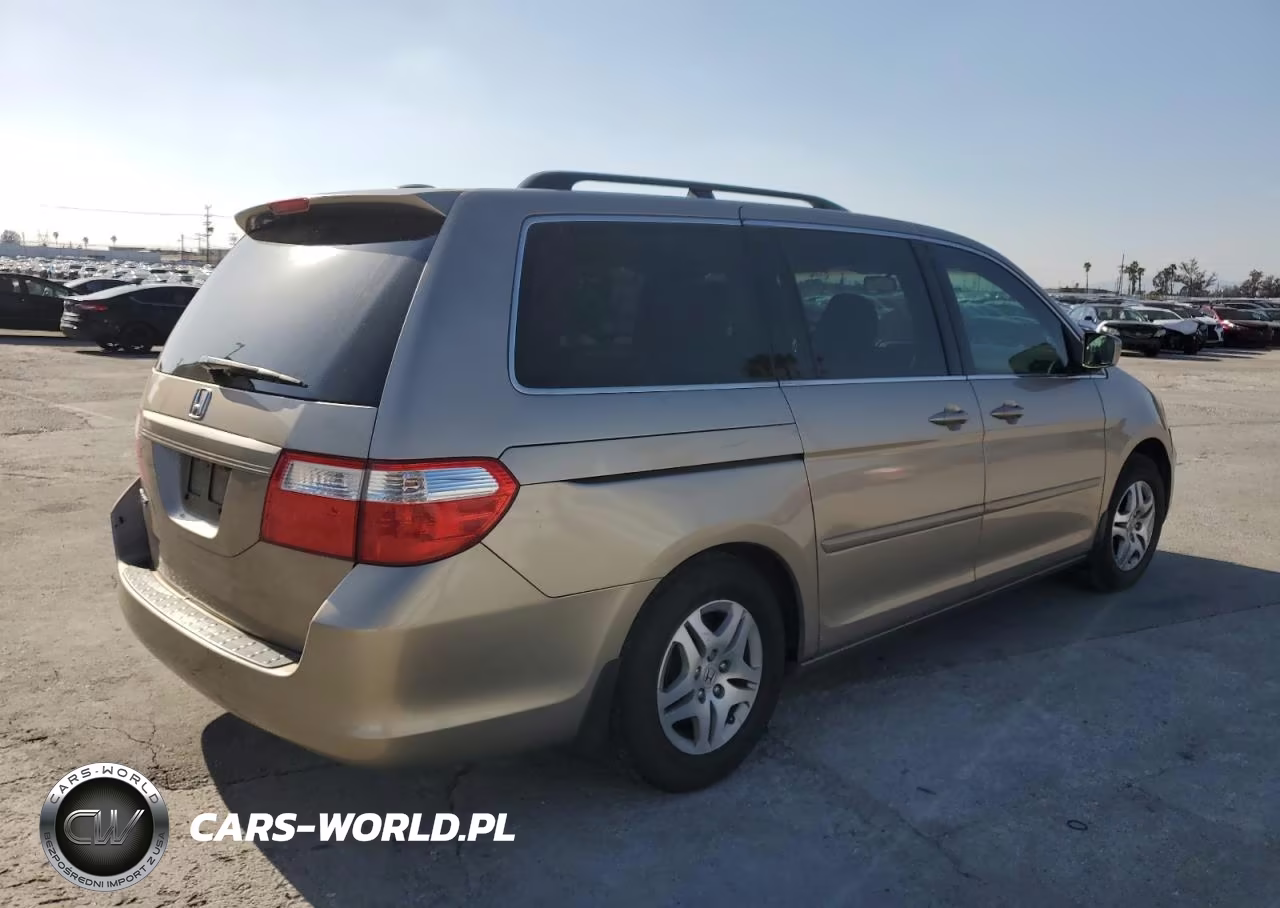 2007 Honda Odyssey Exl VIN:5FNRL387X7B427313 - 3