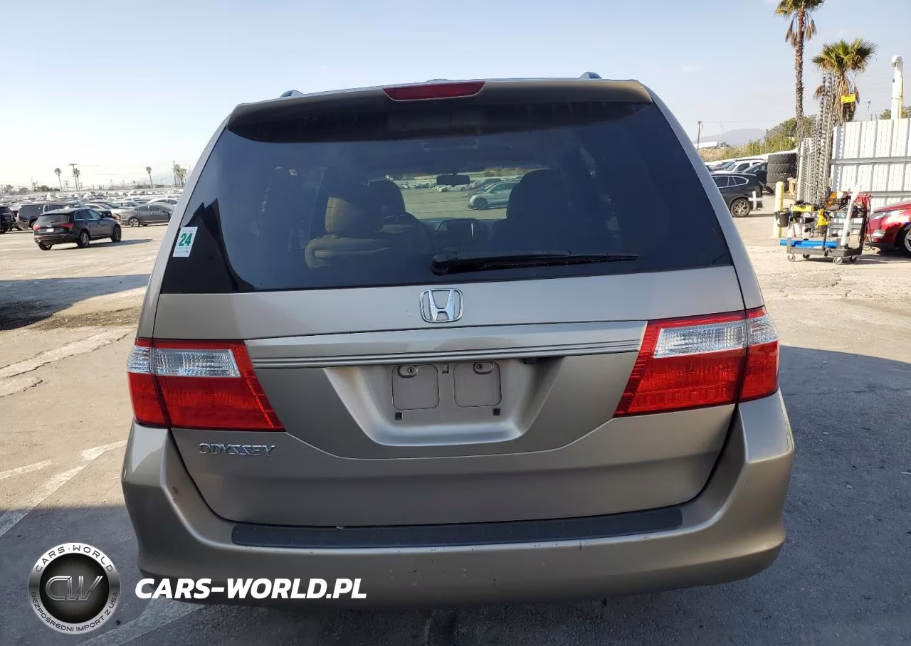 2007 Honda Odyssey Exl VIN:5FNRL387X7B427313 - 6