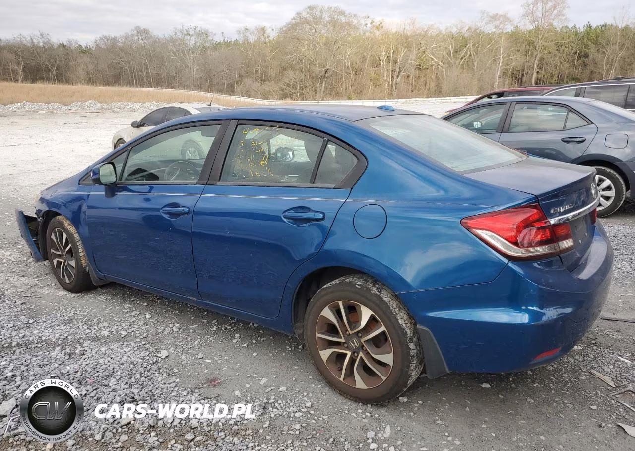 2013 Honda Civic Ex VIN:2HGFB2F81DH510678 - 2
