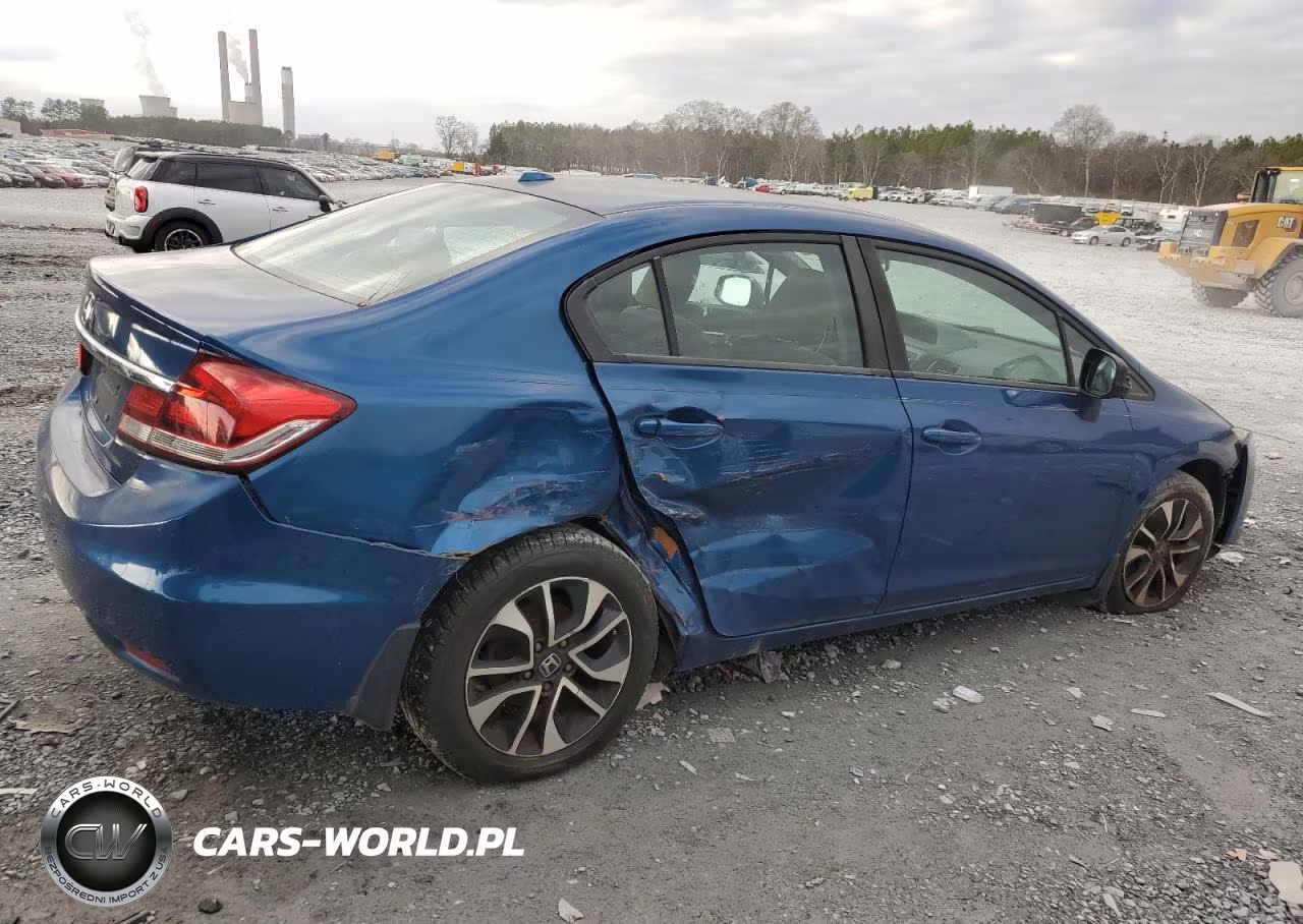 2013 Honda Civic Ex VIN:2HGFB2F81DH510678 - 3