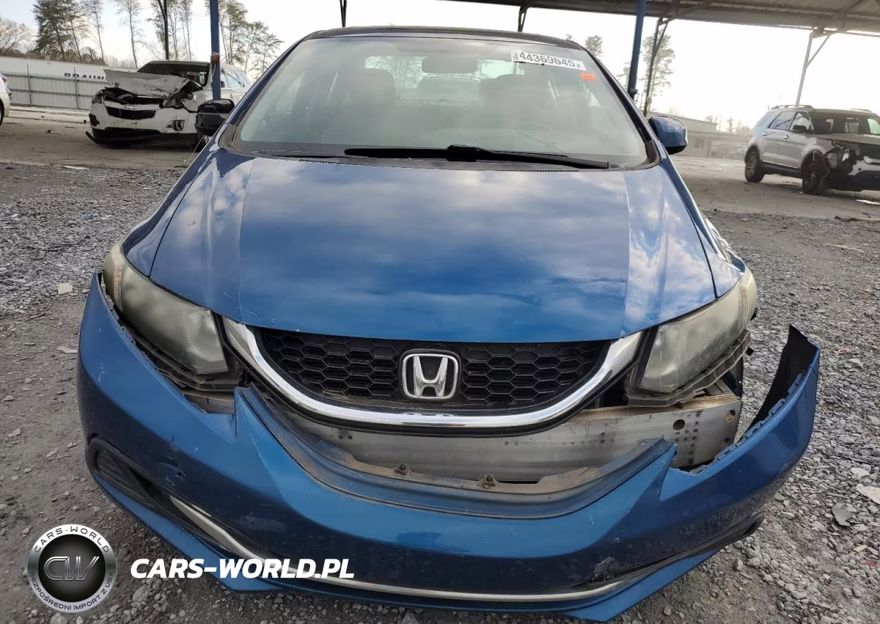 2013 Honda Civic Ex VIN:2HGFB2F81DH510678 - 5
