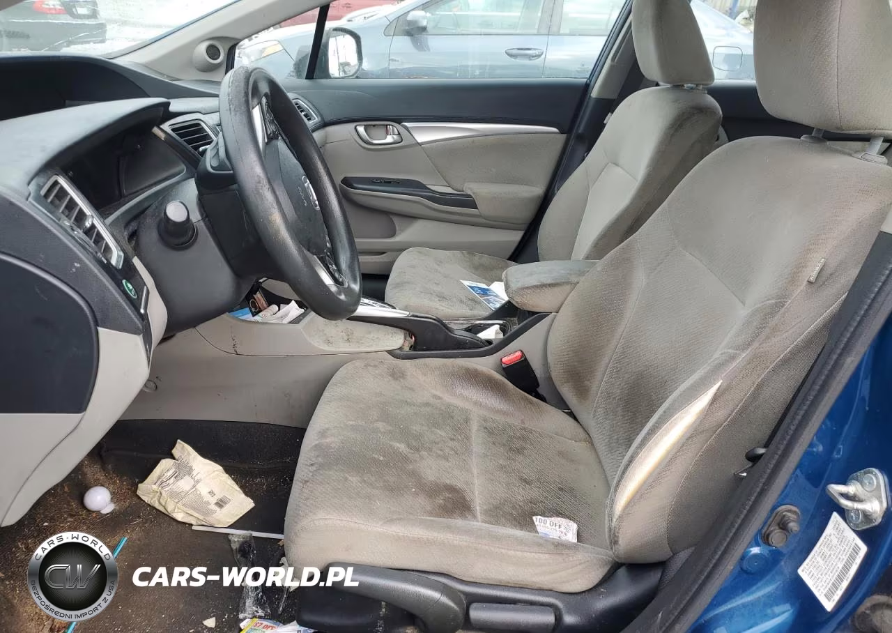 2013 Honda Civic Ex VIN:2HGFB2F81DH510678 - 7