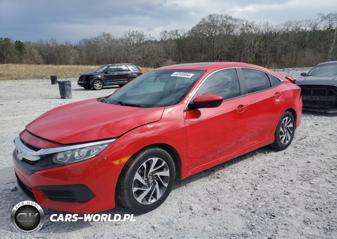 2017 Honda Civic Ex VIN:2HGFC2F73HH520820 - 1