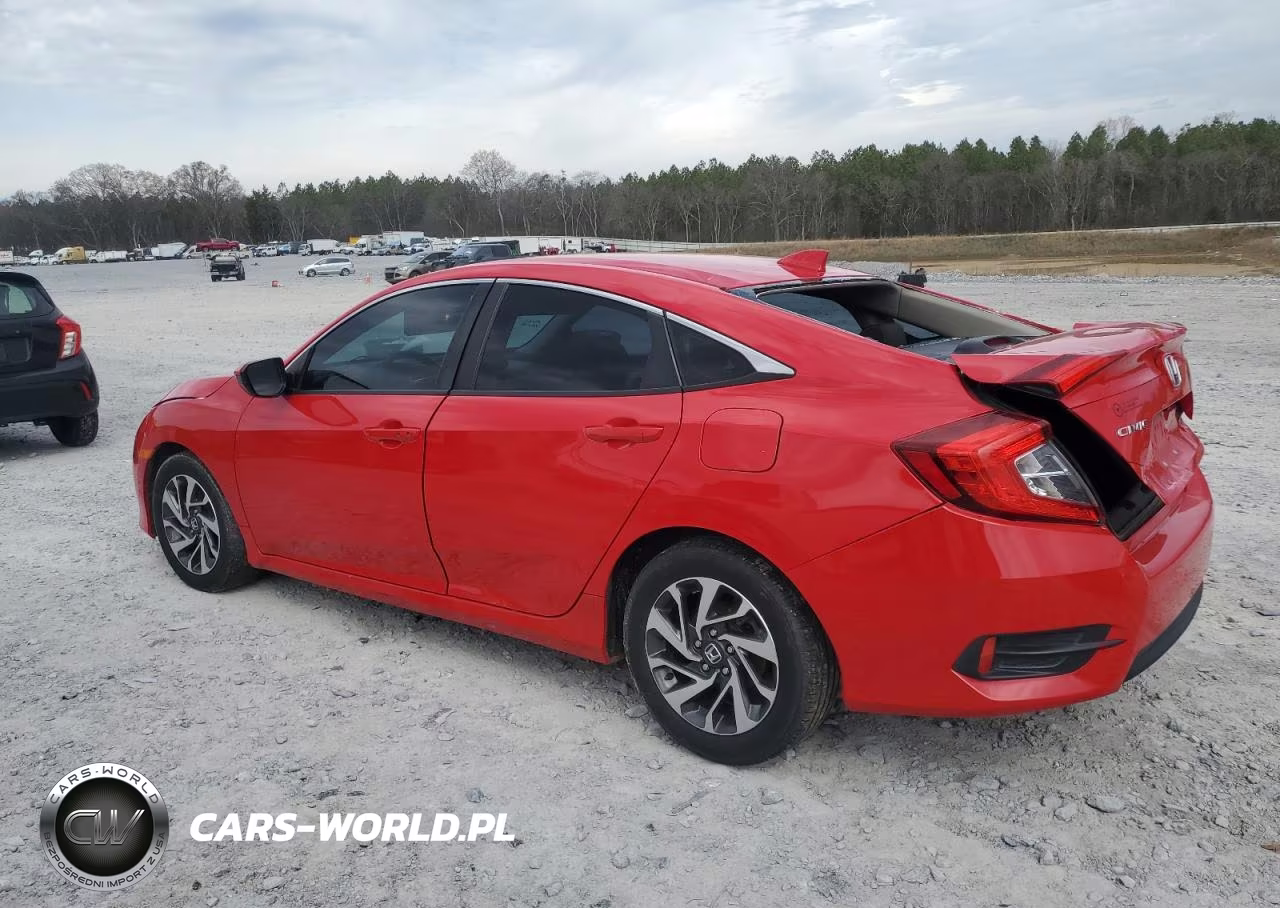 2017 Honda Civic Ex VIN:2HGFC2F73HH520820 - 2