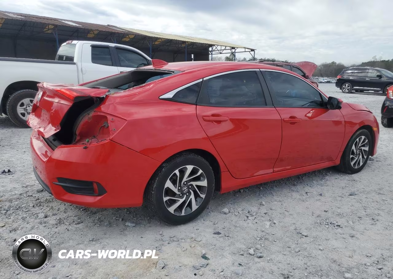2017 Honda Civic Ex VIN:2HGFC2F73HH520820 - 3