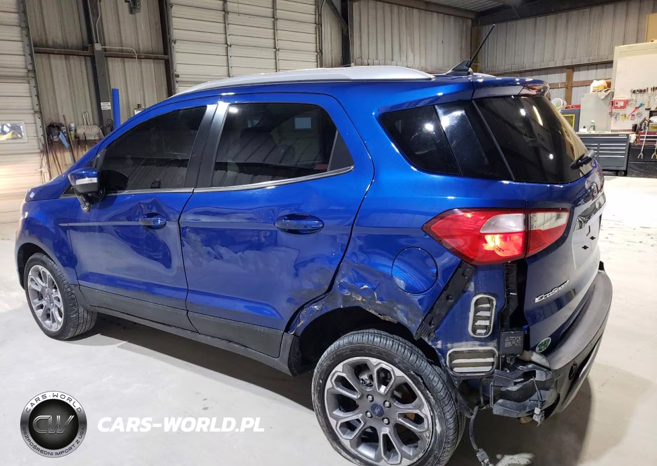 2022 Ford Ecosport Titanium VIN:MAJ6S3KL8NC468163 - 2