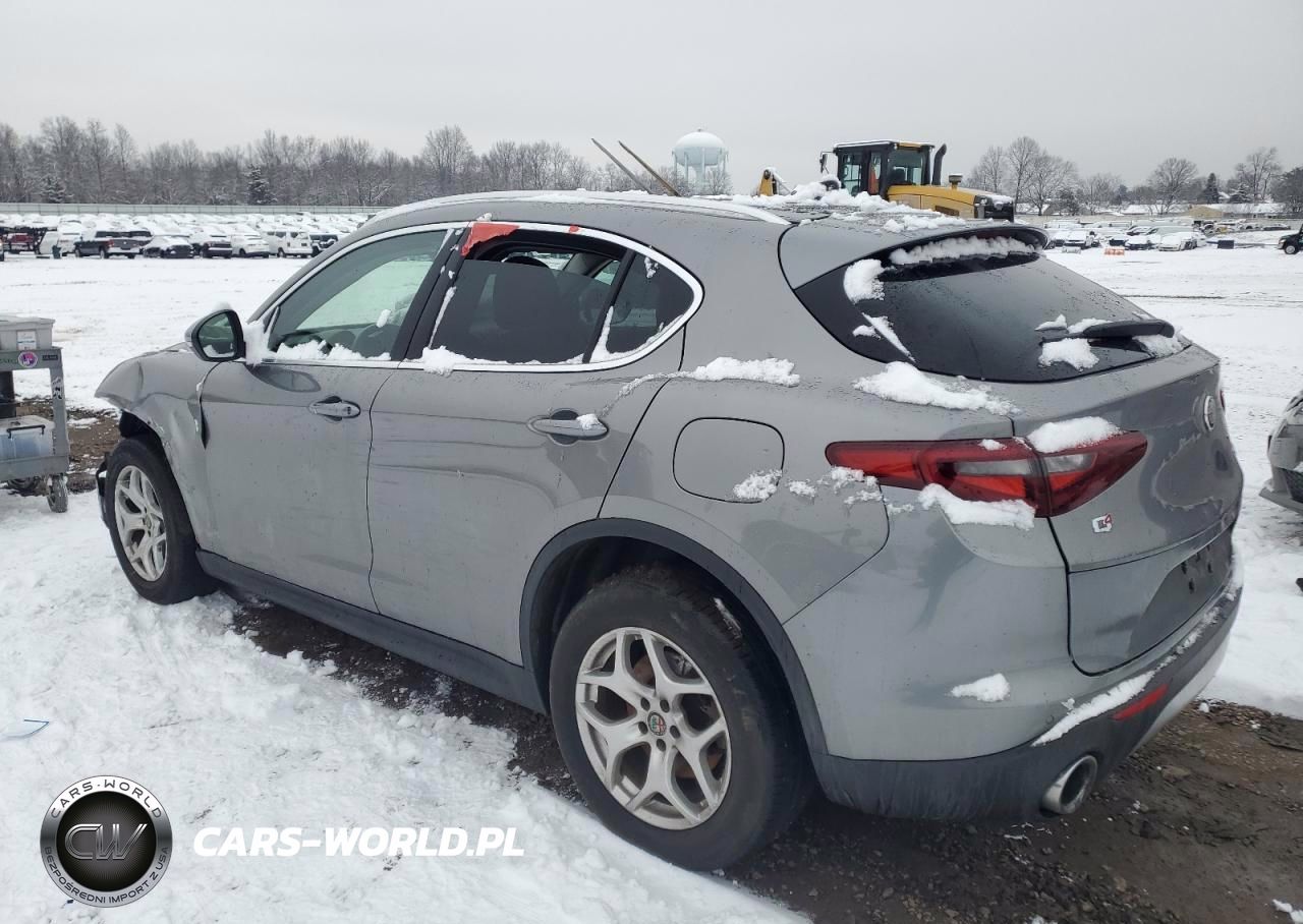 2021 Alfa Romeo Stelvio Sport VIN:ZASPAKAN4M7D18791 - 2