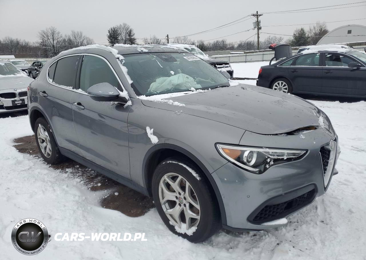 2021 Alfa Romeo Stelvio Sport VIN:ZASPAKAN4M7D18791 - 4