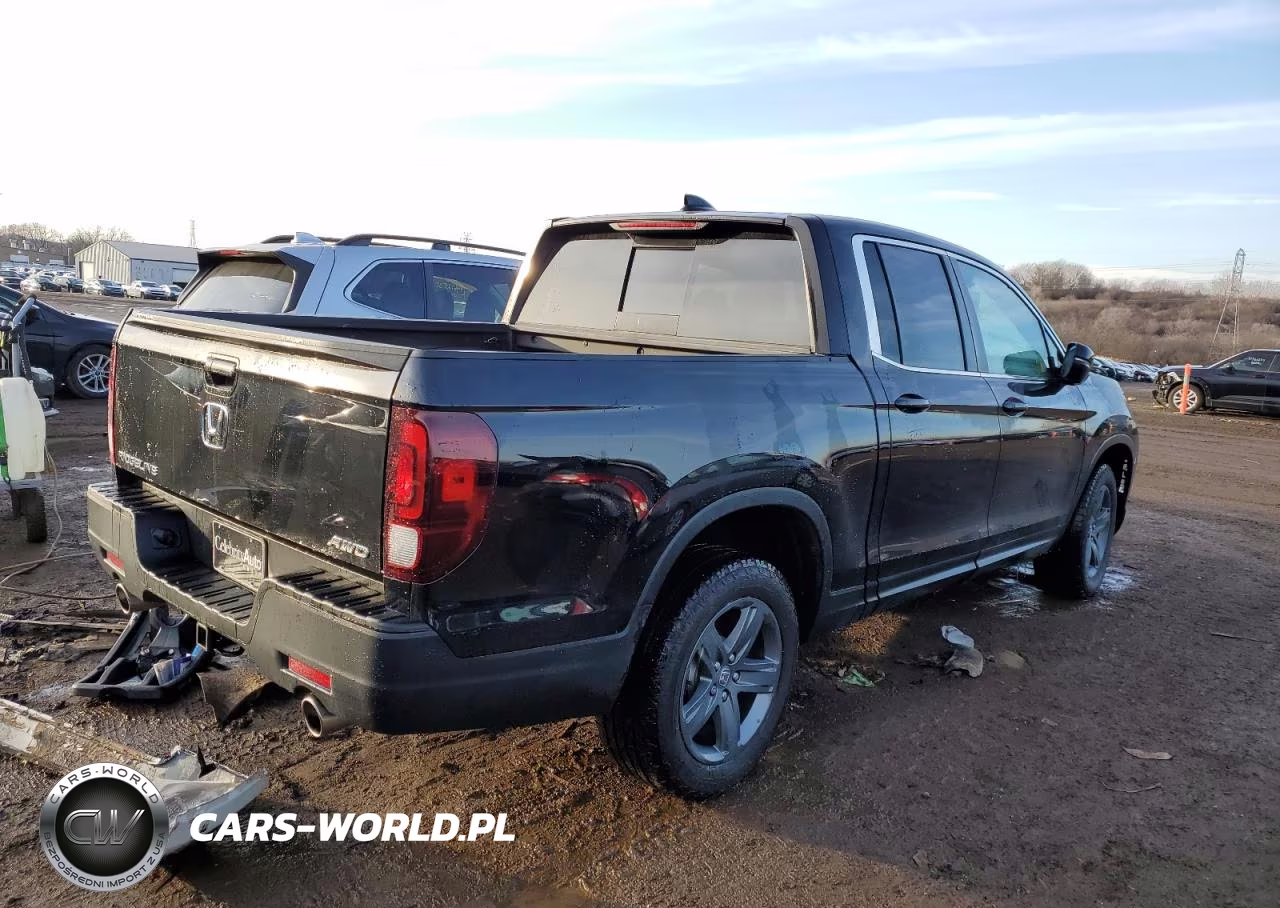 2023 Honda Ridgeline Rtl VIN:5FPYK3F52PB059894 - 3