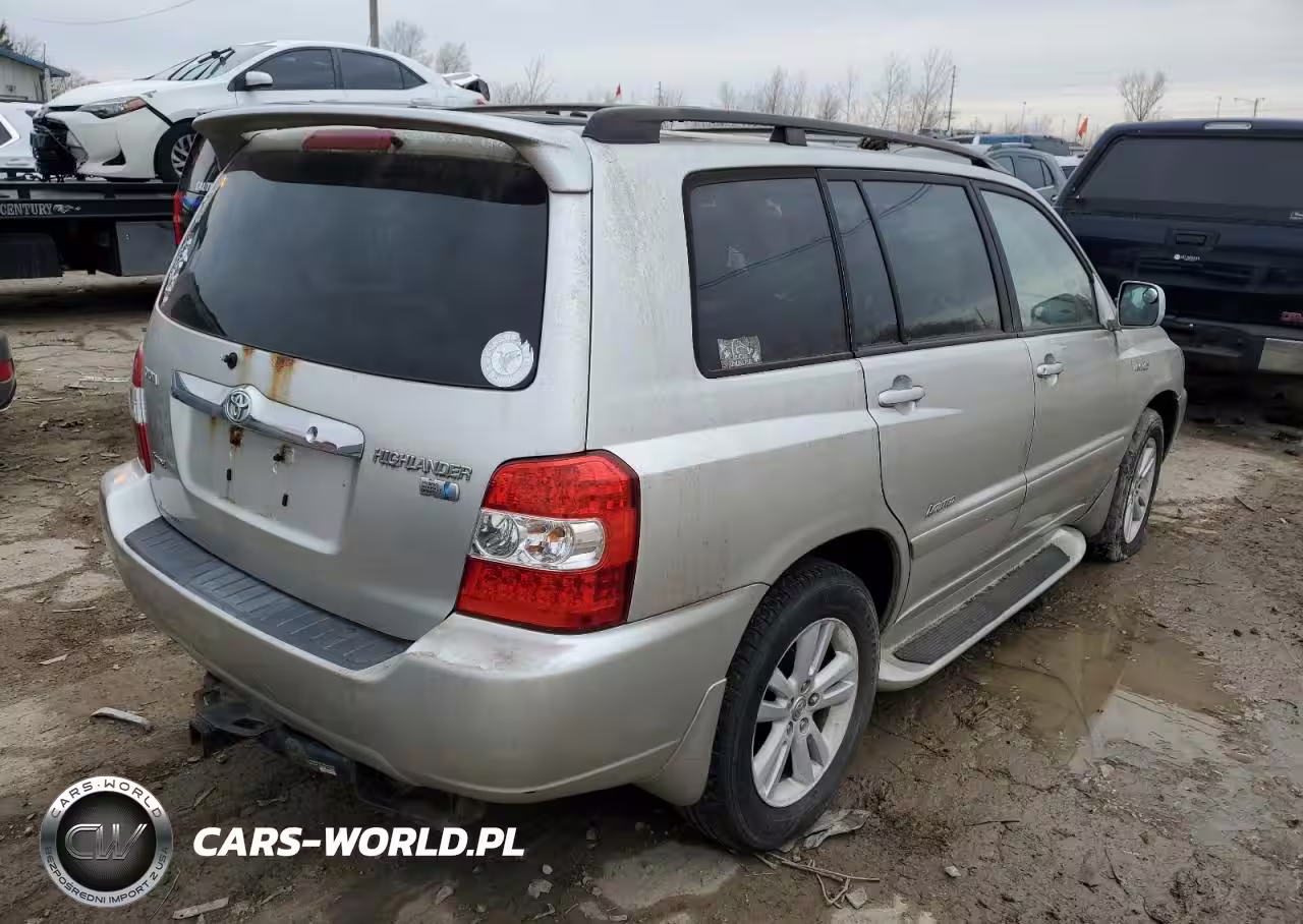 2007 Toyota Highlander Hybrid VIN:JTEEW21A270035314 - 3