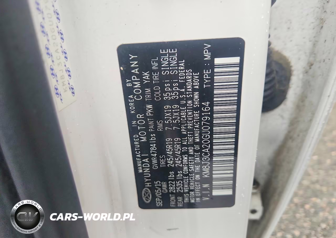 2016 Hyundai Tucson Limited VIN:KM8J3CA20GU079164 - 13
