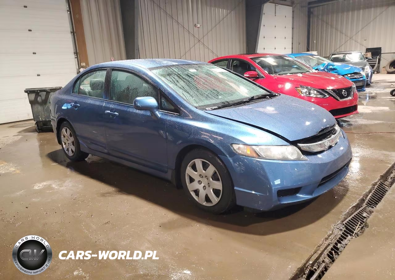 2010 Honda Civic Lx VIN:2HGFA1F55AH573524 - 4