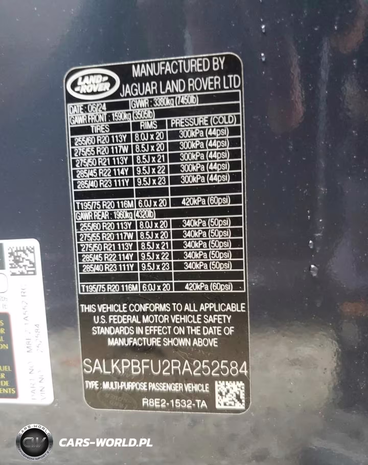 2024 Land Rover Range Rover Se VIN:SALKPBFU2RA252584 - 13