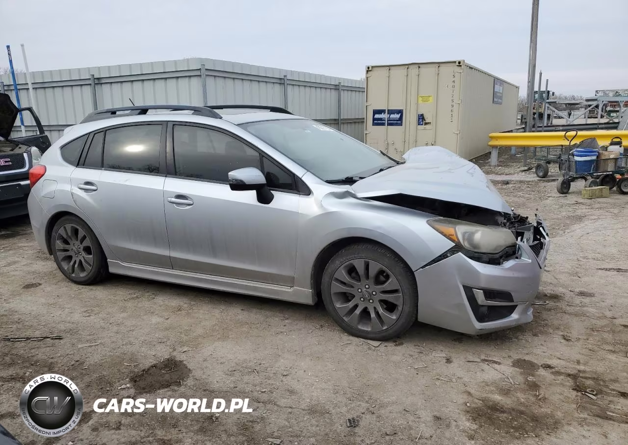 2015 Subaru Impreza Sport VIN:JF1GPAU68FH281785 - 4