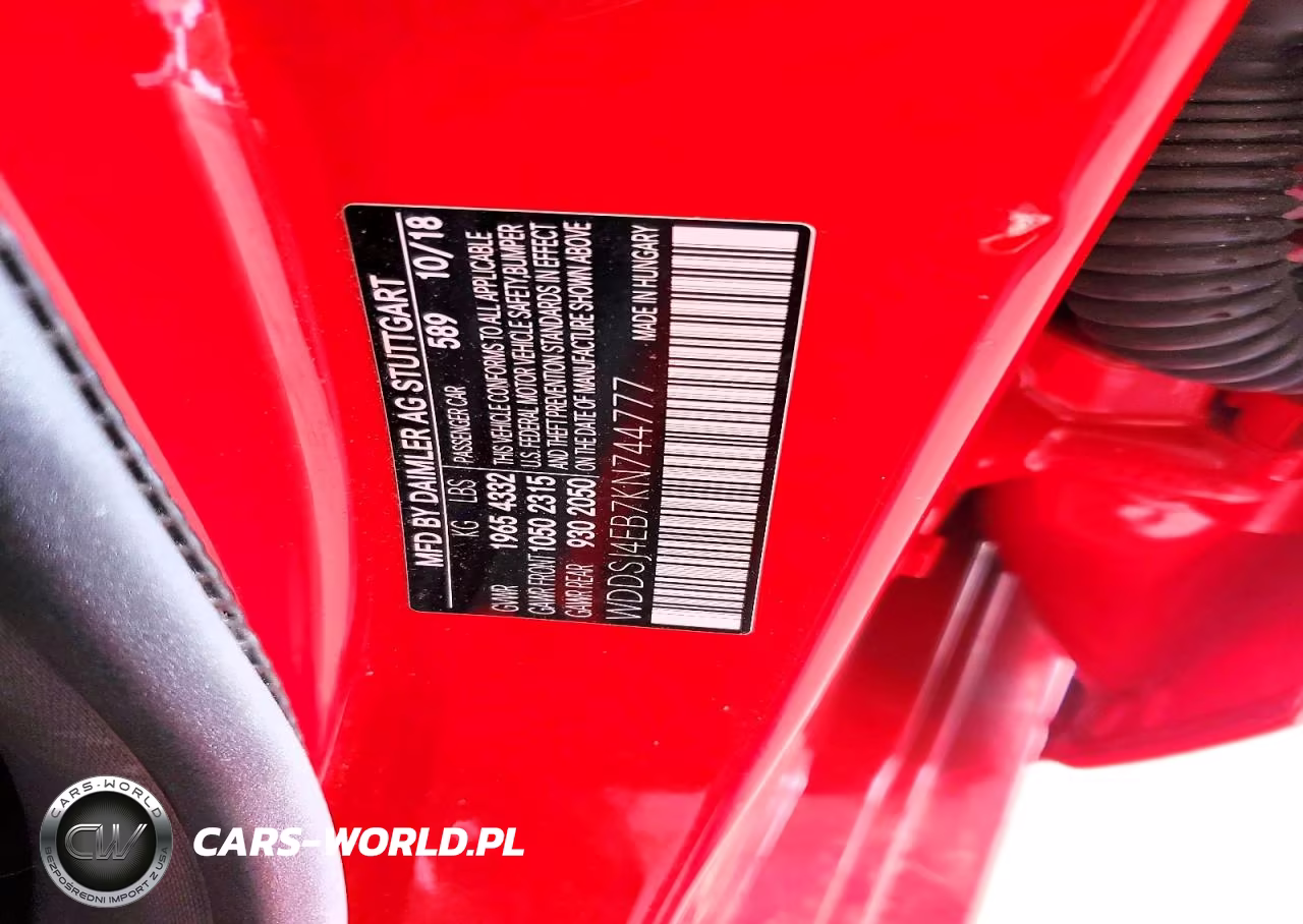 2019 Mercedes-Benz Cla 250 VIN:WDDSJ4EB7KN744777 - 12