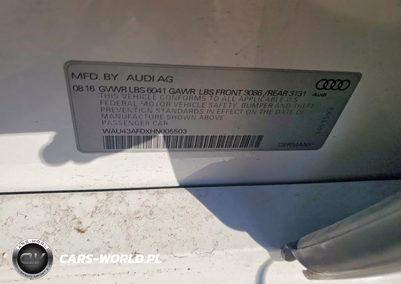 2017 Audi A8 L Quattro VIN:WAU43AFDXHN005503 - 12