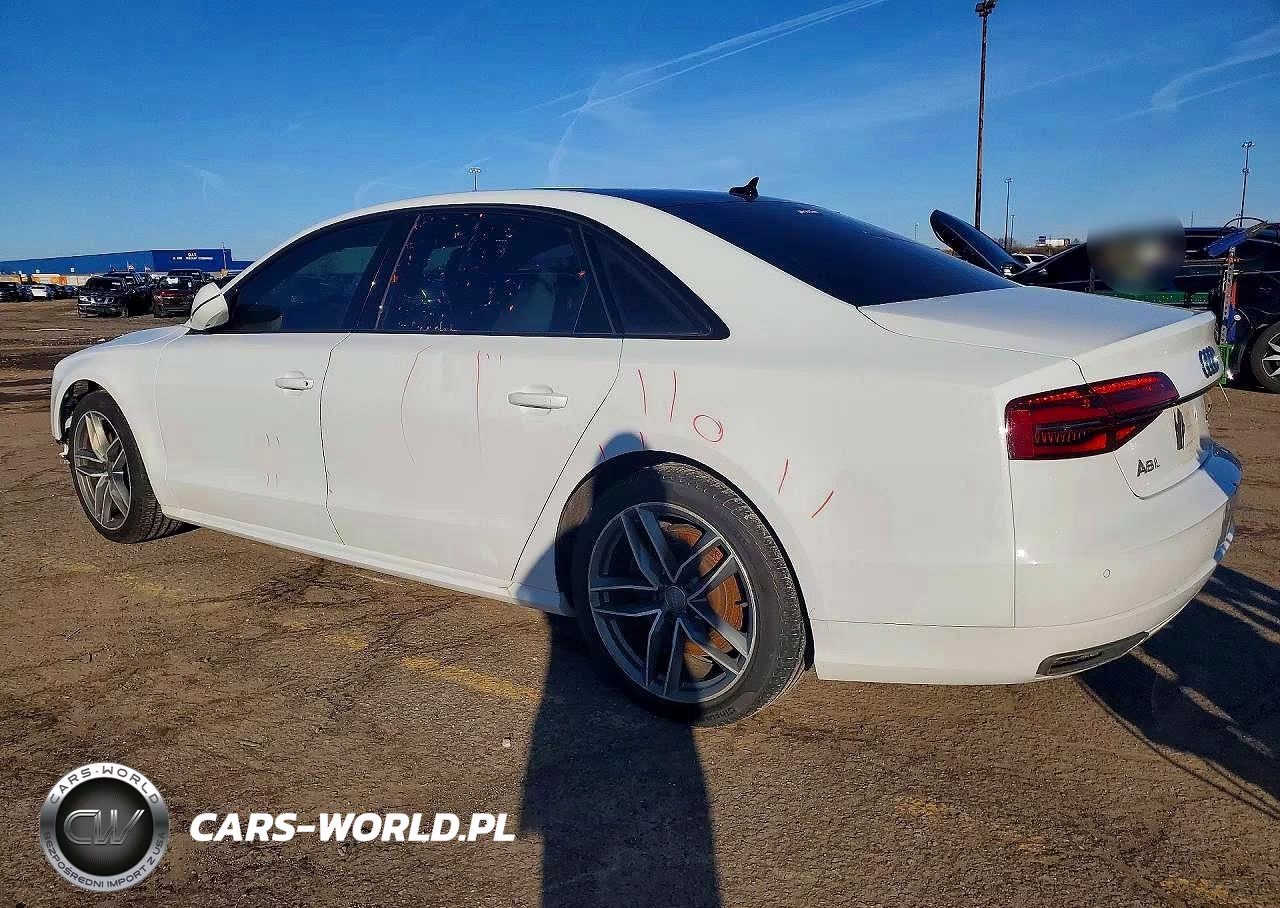 2017 Audi A8 L Quattro VIN:WAU43AFDXHN005503 - 2