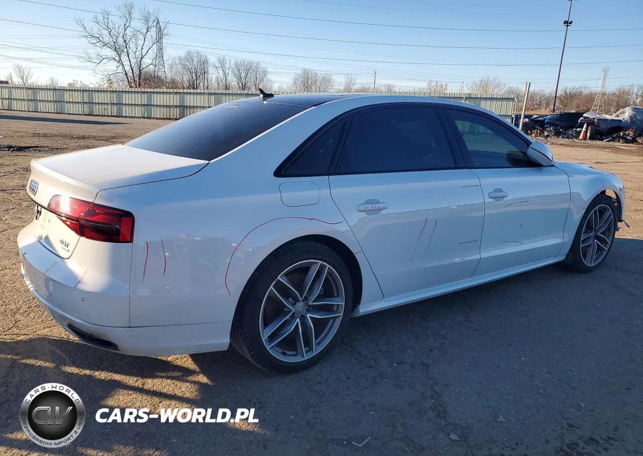2017 Audi A8 L Quattro VIN:WAU43AFDXHN005503 - 3