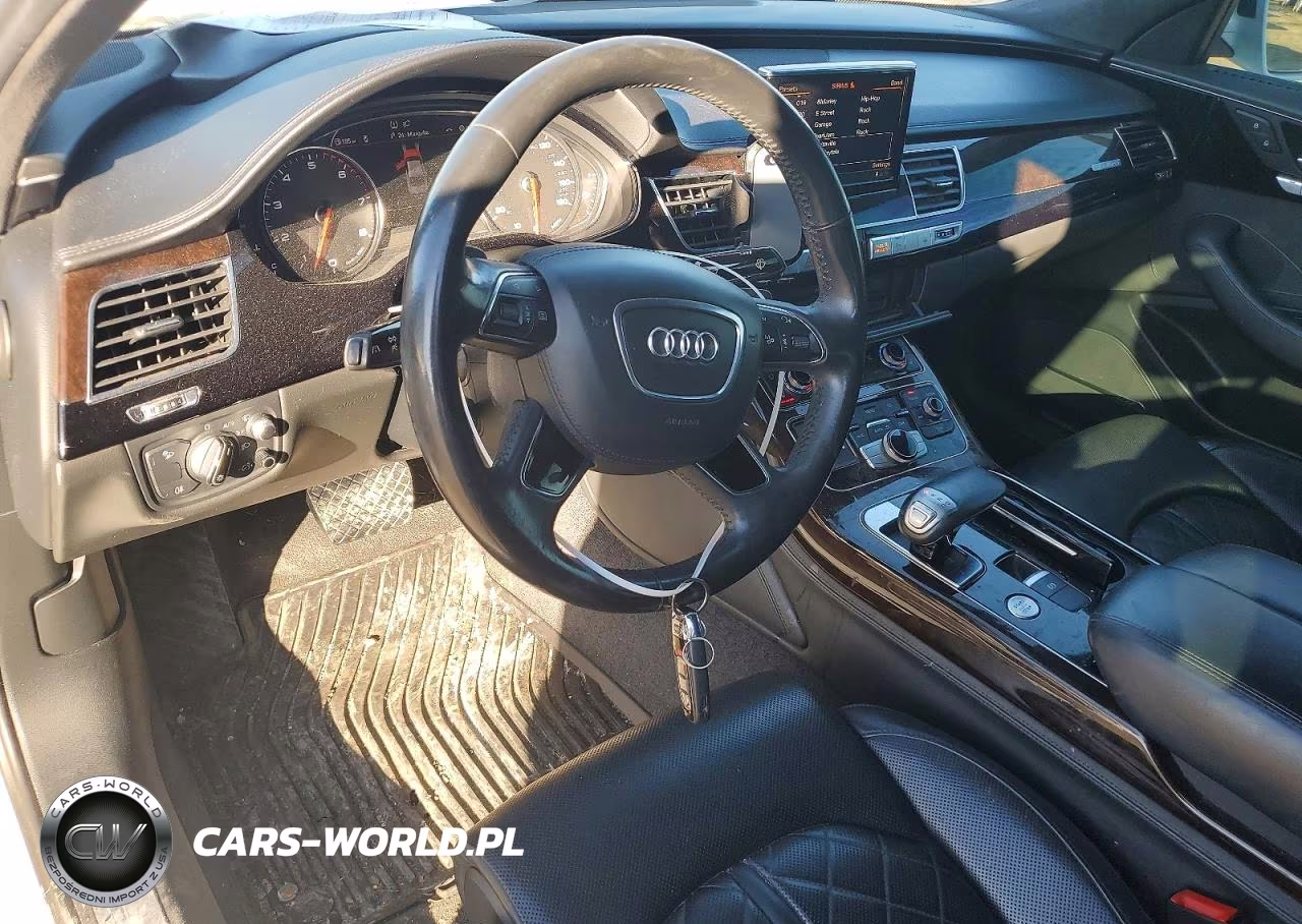2017 Audi A8 L Quattro VIN:WAU43AFDXHN005503 - 8