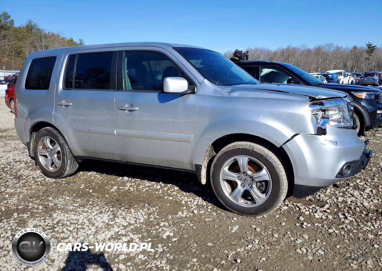 2014 Honda Pilot Exl VIN:5FNYF4H55EB020634 - 4